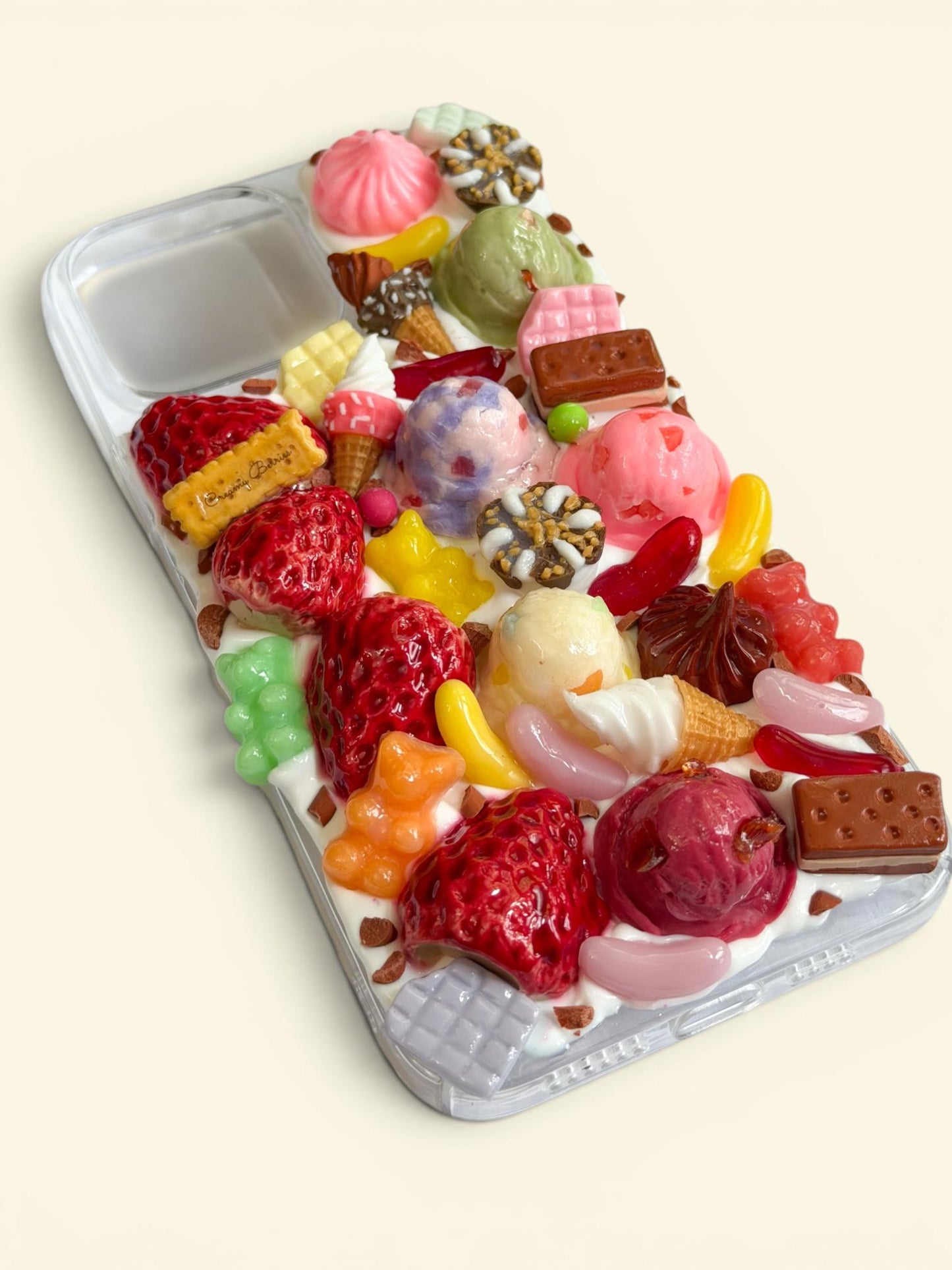 Decoden Phone Case "Sweetest Summer Dessert Extravaganza vol.1" design. iPhone, Samsung Galaxy, Google Pixel