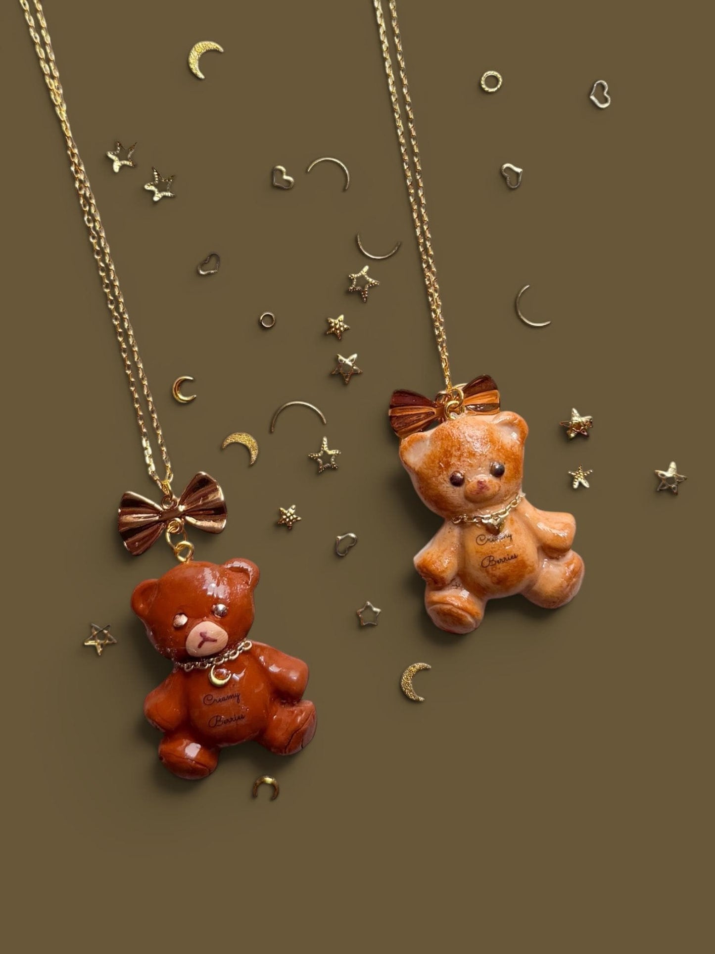 Barley the Bear 18K Gold Filled Necklace