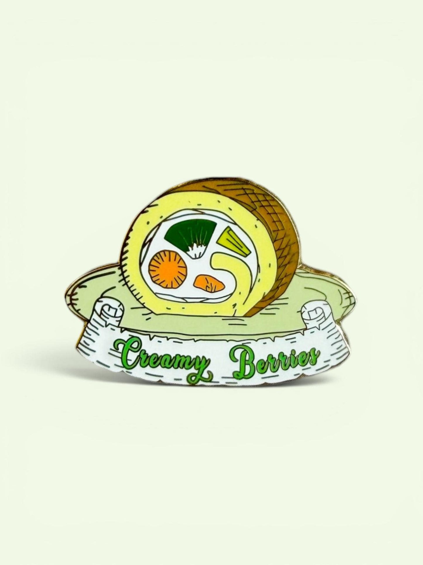 Creamy Berries Brand Pins