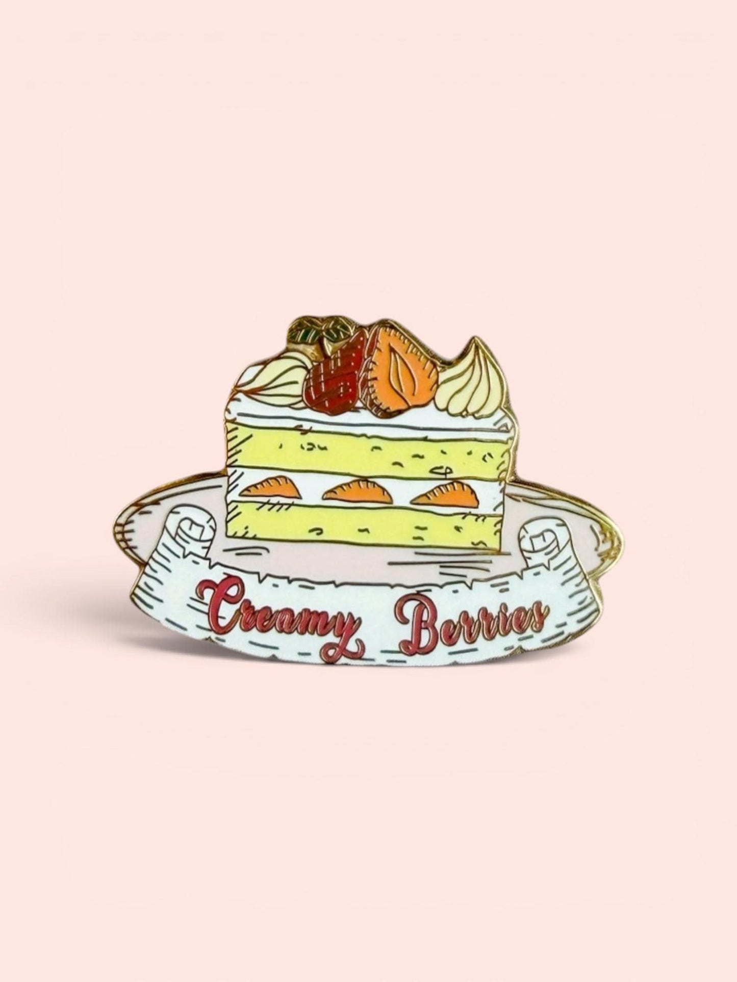 Creamy Berries Brand Pins