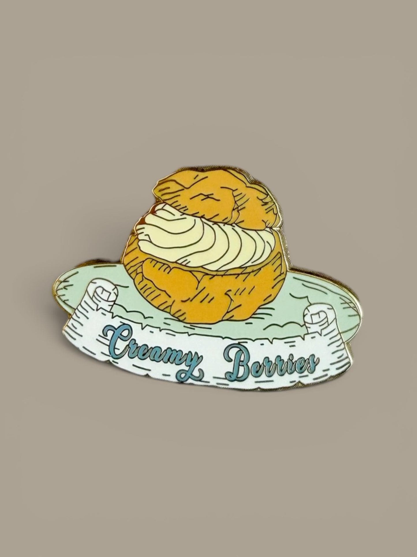 Creamy Berries Brand Pins