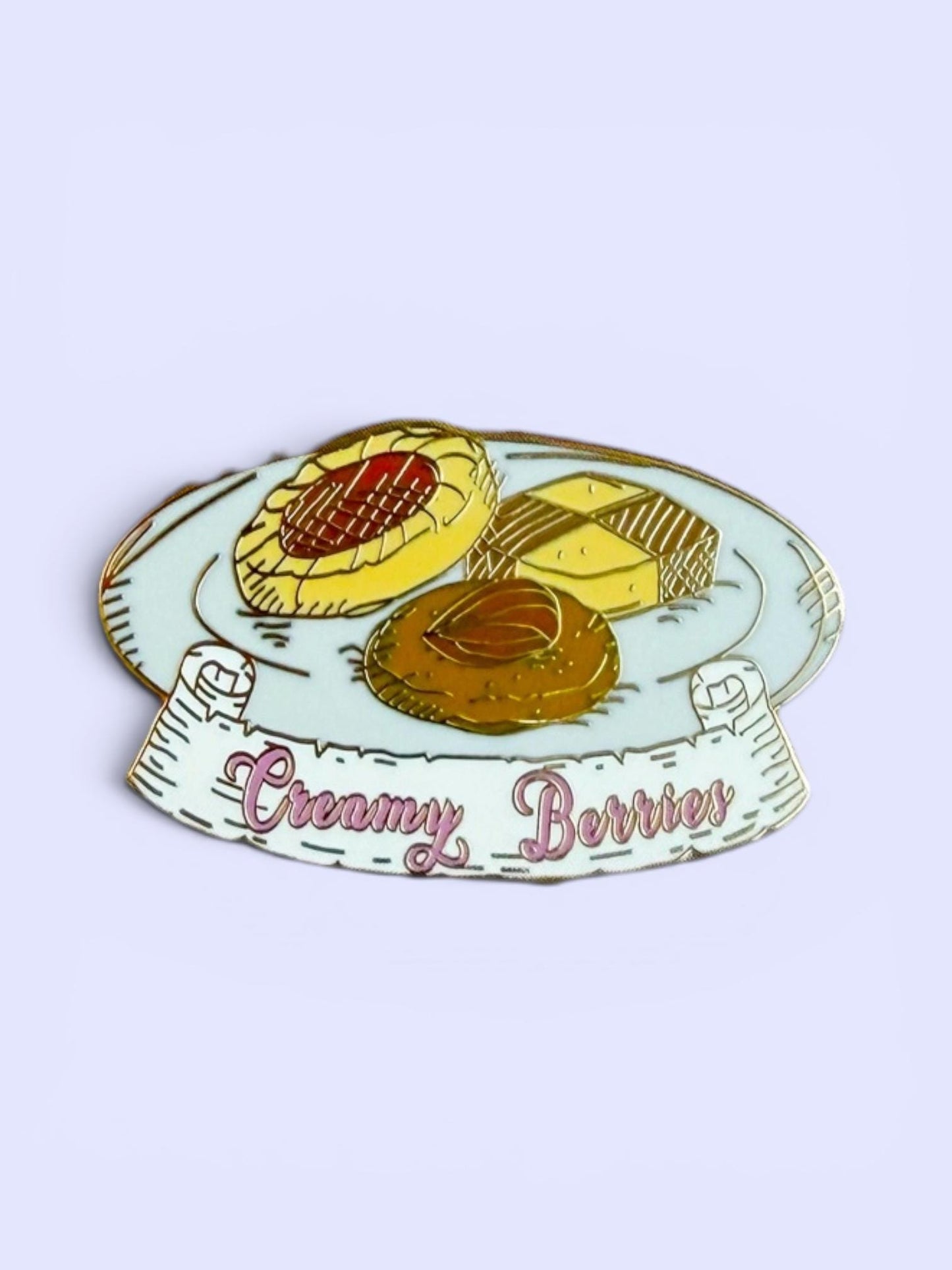 Creamy Berries Brand Pins