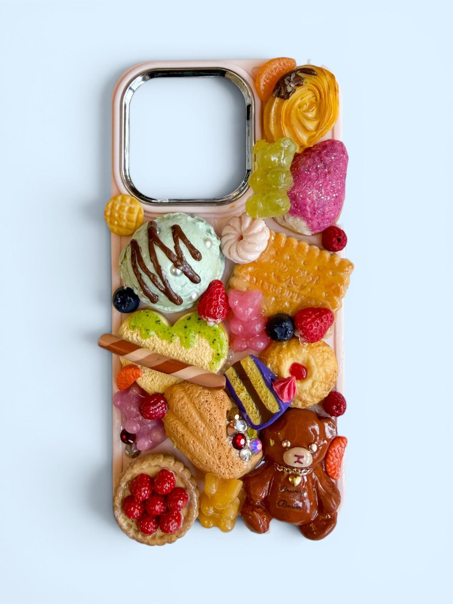 Decoden Phone Case "Barley the Bear's Sweet Carnival Vol.3" design. iPhone, Samsung Galaxy, Google Pixel