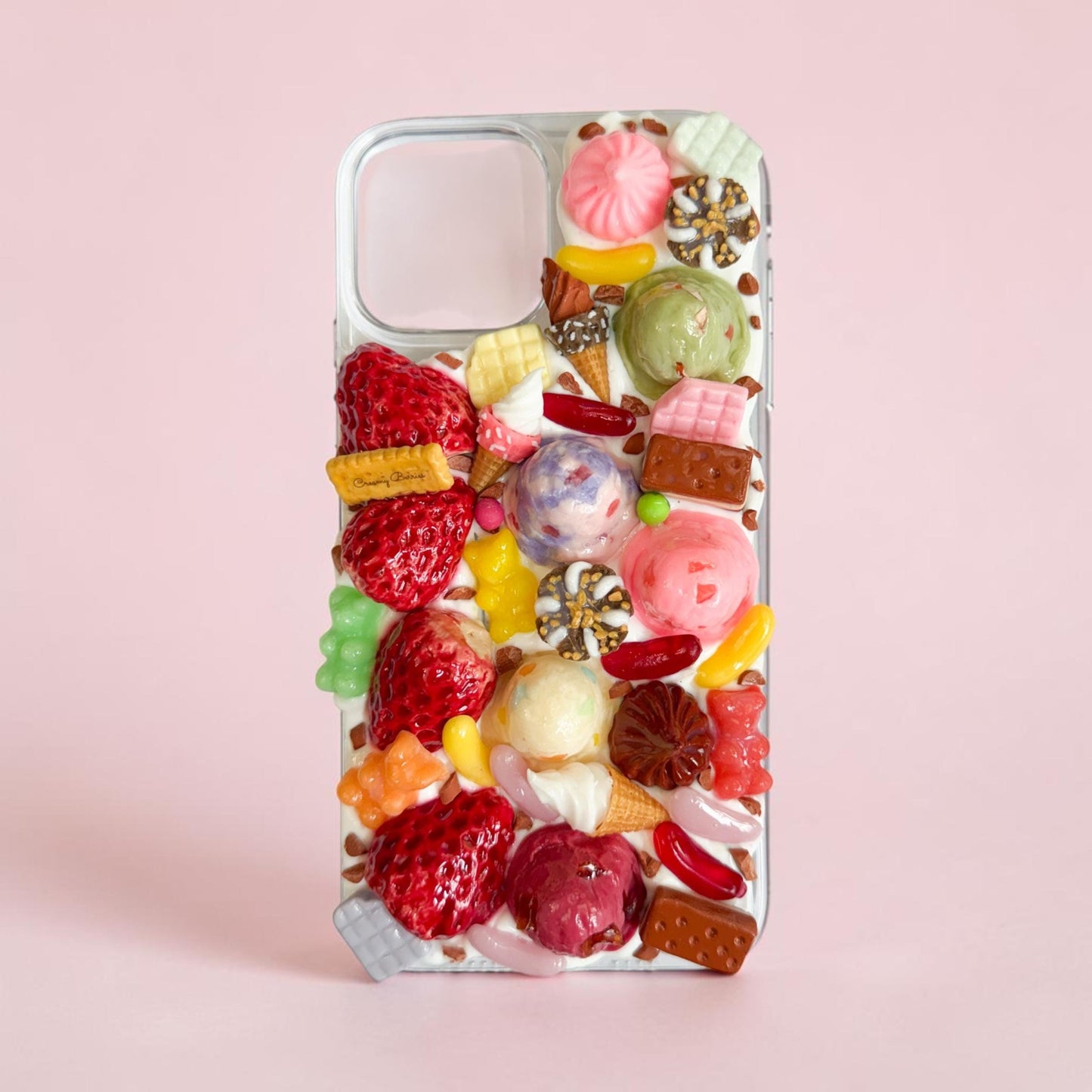 Decoden Phone Case "Sweetest Summer Dessert Extravaganza vol.1" design. iPhone, Samsung Galaxy, Google Pixel