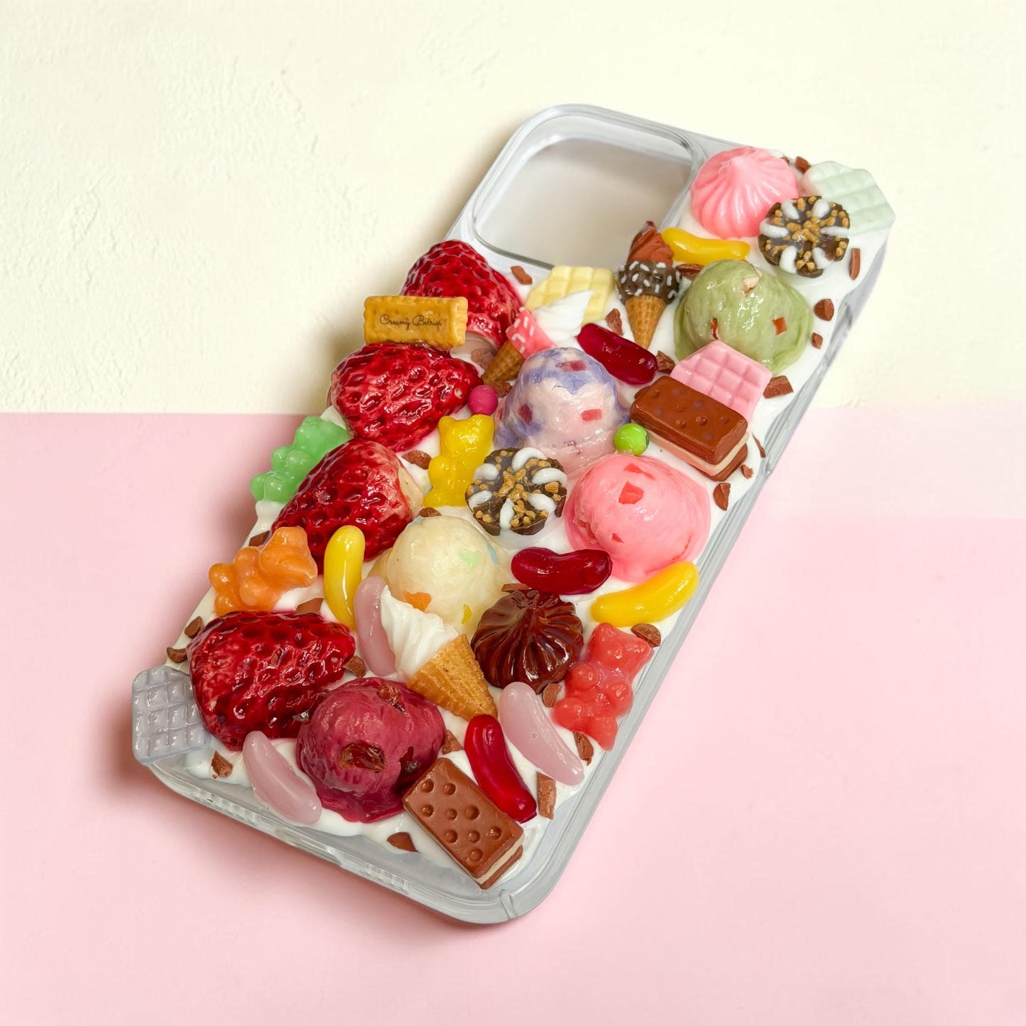 Decoden Phone Case "Sweetest Summer Dessert Extravaganza vol.1" design. iPhone, Samsung Galaxy, Google Pixel