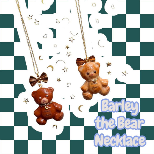 Barley the Bear 18K Gold Filled Necklace